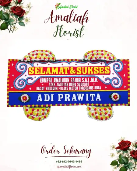 Papan Bunga Ucapan Selamat Siwalanpanji